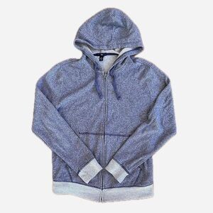 Gap Classic Blue Zip Up Sweatshirt - Size Small